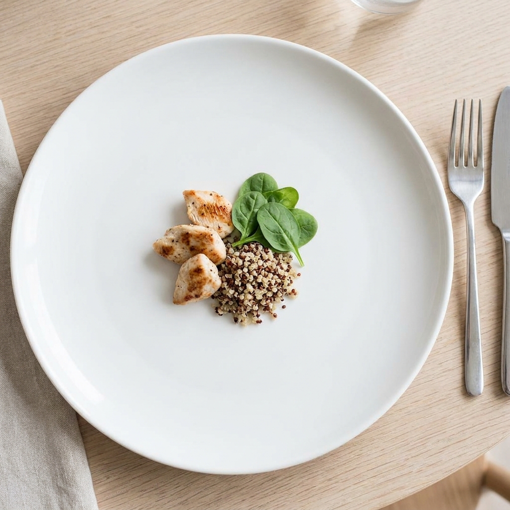 A small meal — too few calories to refill the nutrients men need for energy and drive